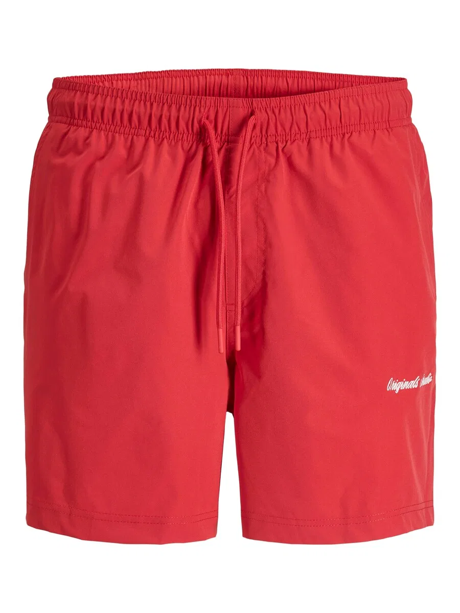 Детские пляжные шорты Jack & Jones Junior Regular, цвет кроваво-красный