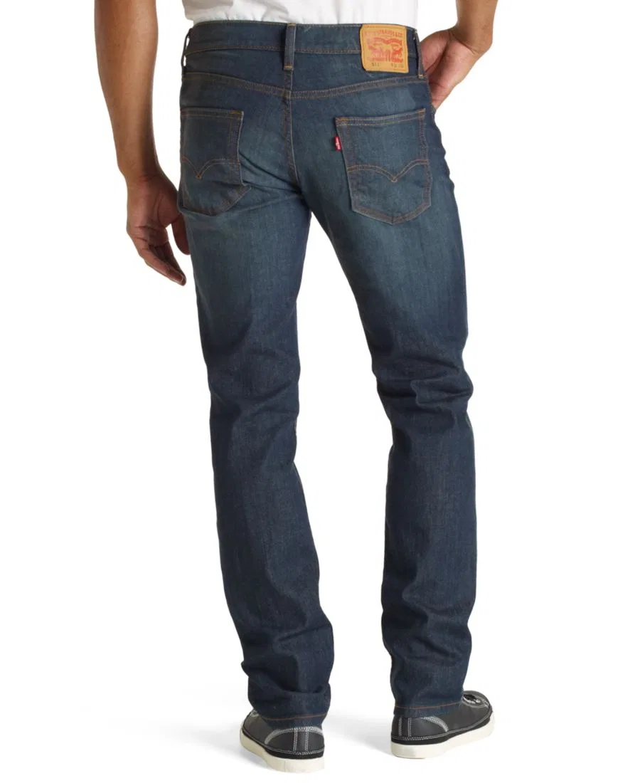 Джинсы прямого кроя Levi's 514 Straight-Fit, Midnight Stretch — фото 2