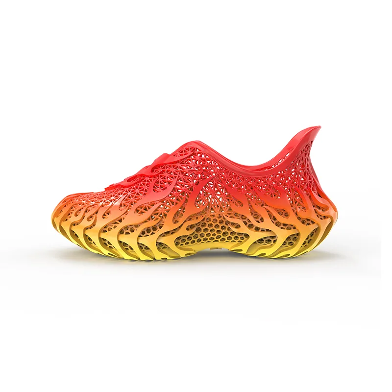 Мужские повседневные Сабо Spark Versatile с амортизацией для увеличения роста R CIYUANYUAN, Fiery Flame Yellow