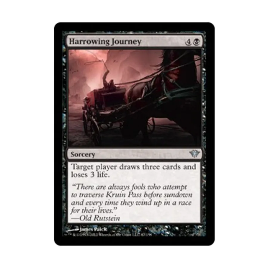 

CCG Мучительное путешествие (U) (фольга), MTG - Dark Ascension