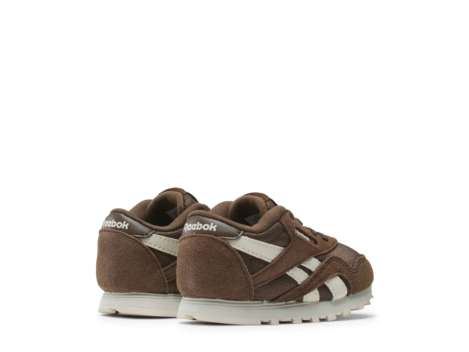 Кроссовки CL Nylon, Reebok, темно-коричневый — фото 2