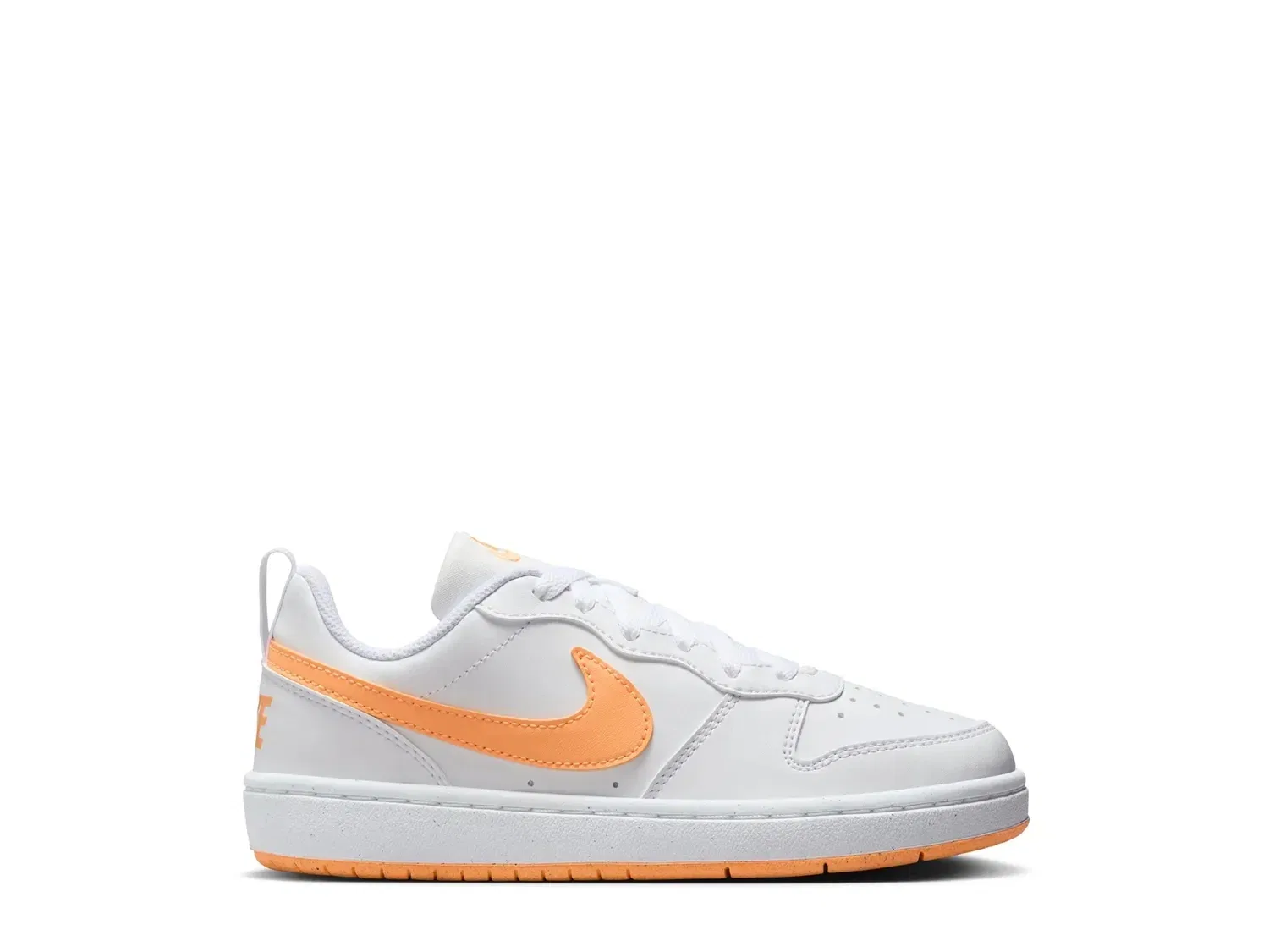 Кроссовки Court Borough Low Recraft, Nike, белый/оранжевый