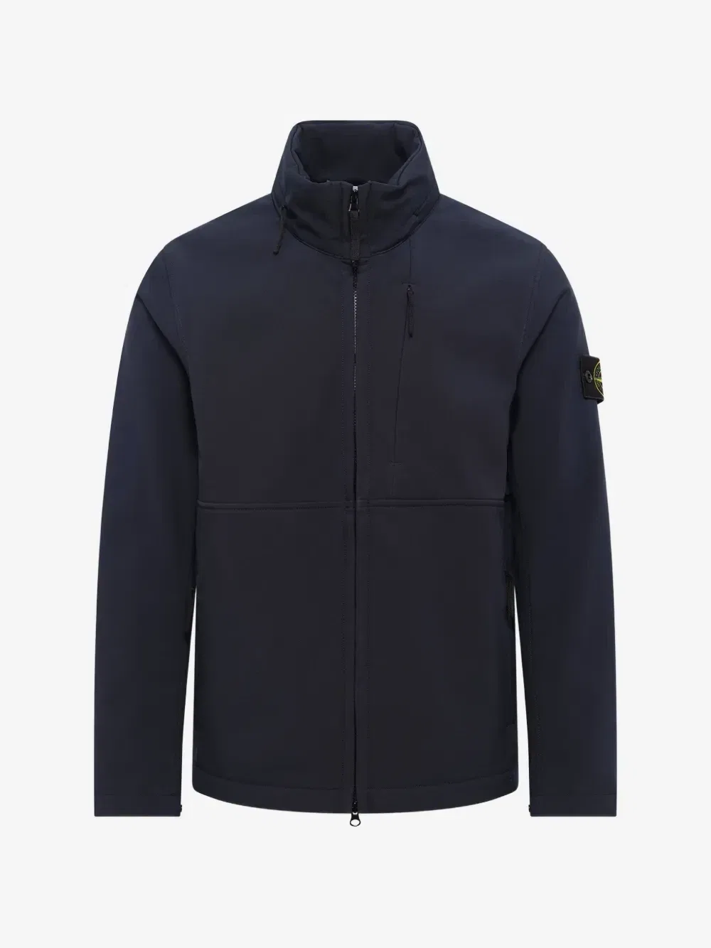 Куртка из ткани софтшел Stone Island, синий