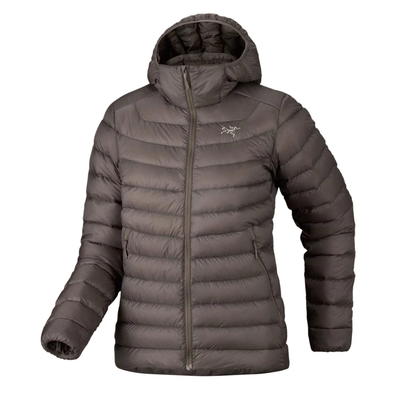 Женская куртка-пуховик с капюшоном Cerium Hoody Arcteryx, Misty Shadow Brown/Mongoose