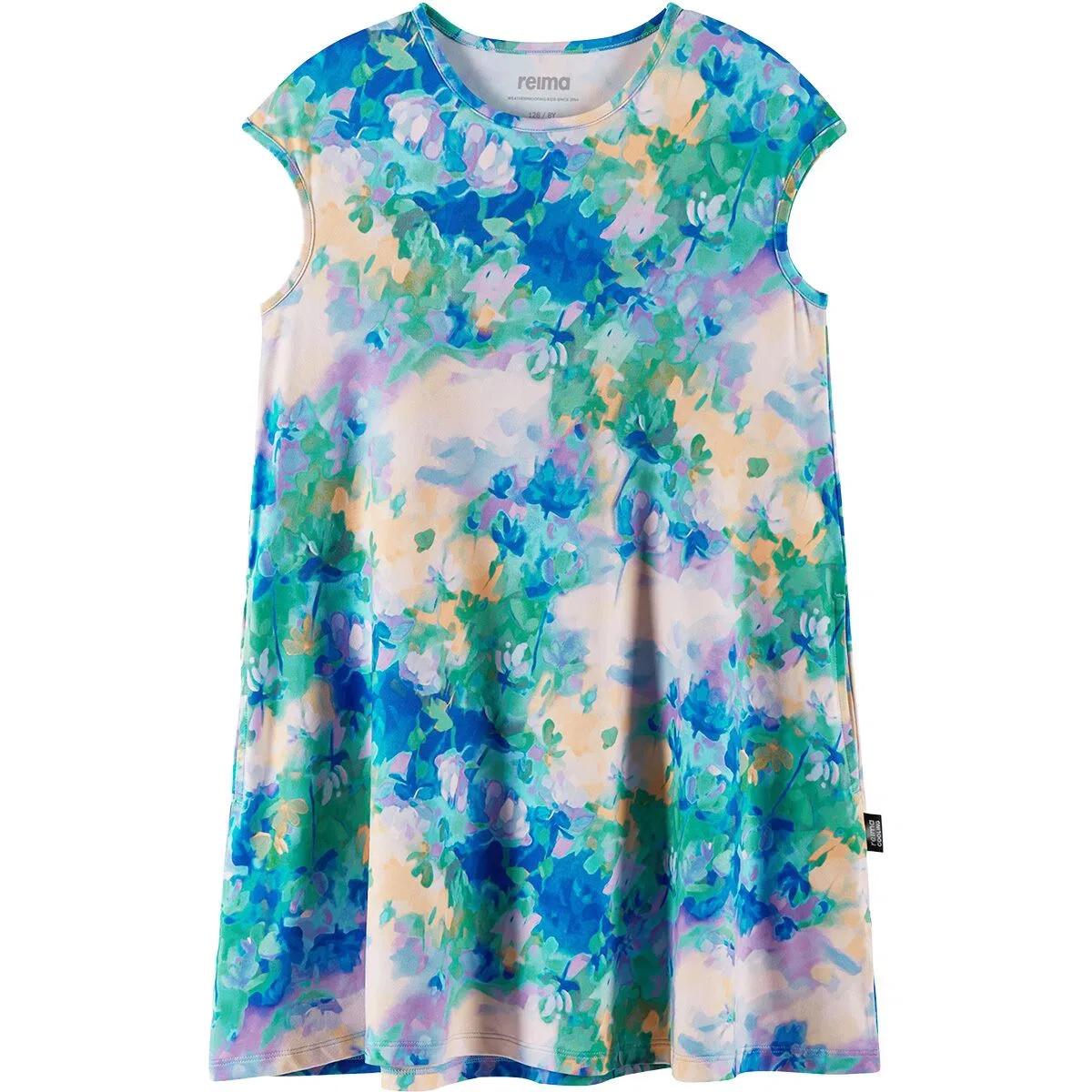 Детское платье для девочек с эффектом охлаждения Vilakka Reima, Fresh Blue