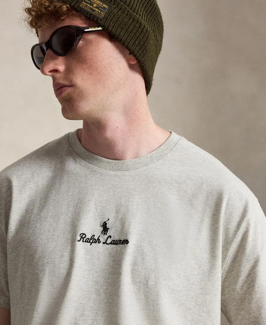 Футболка с коротким рукавом и круглым вырезом Polo Ralph Lauren, Light Sport Heather — фото 3