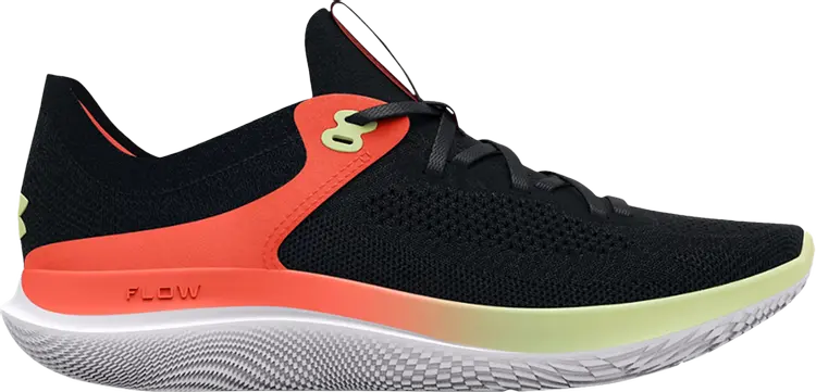 

Кроссовки Under Armour Wmns Flow Synchronicity Black Electric Tangerine, черный