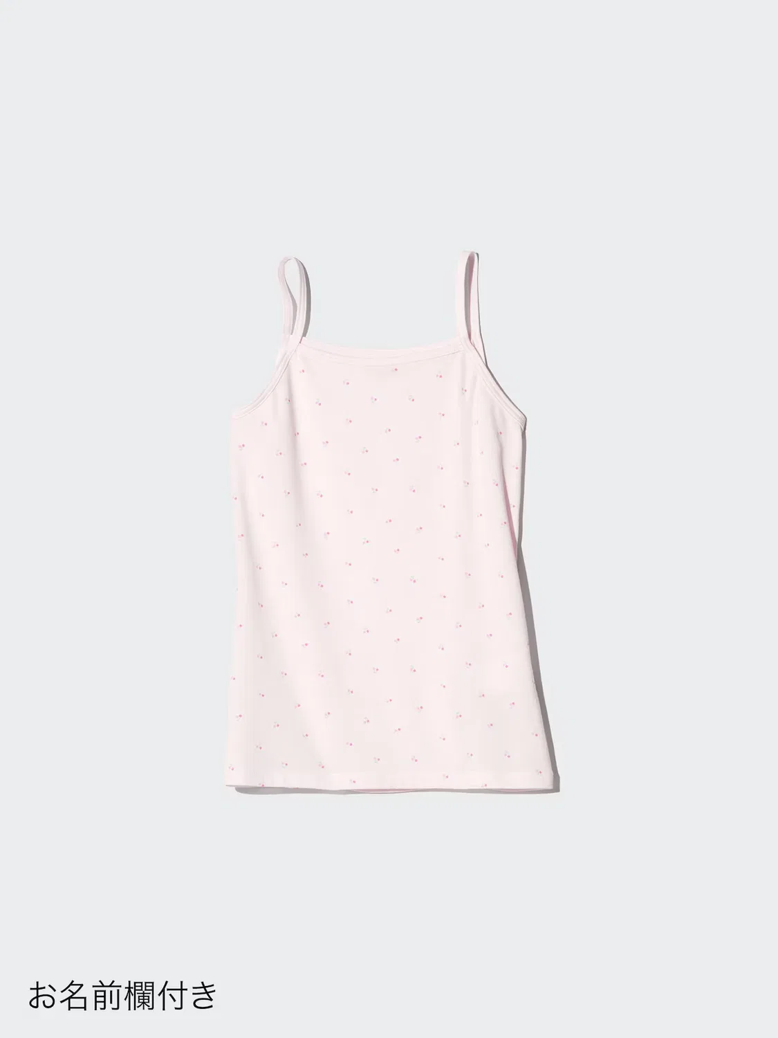 Майка-топ Uniqlo girls airism, для девочек, с принтом, розовый