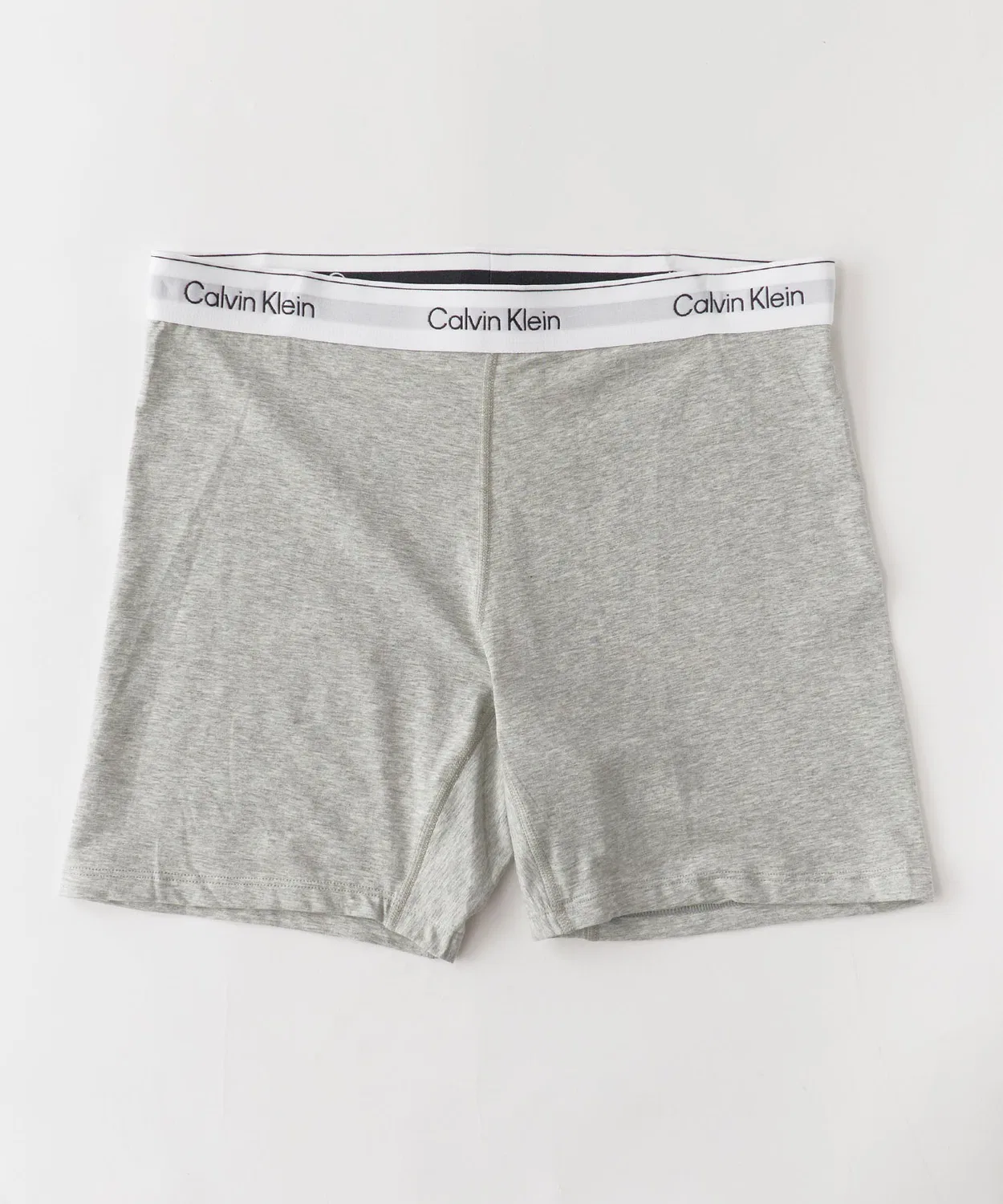 Женские боксеры с принтом Icon Cotton Modal Calvin Klein, Серый