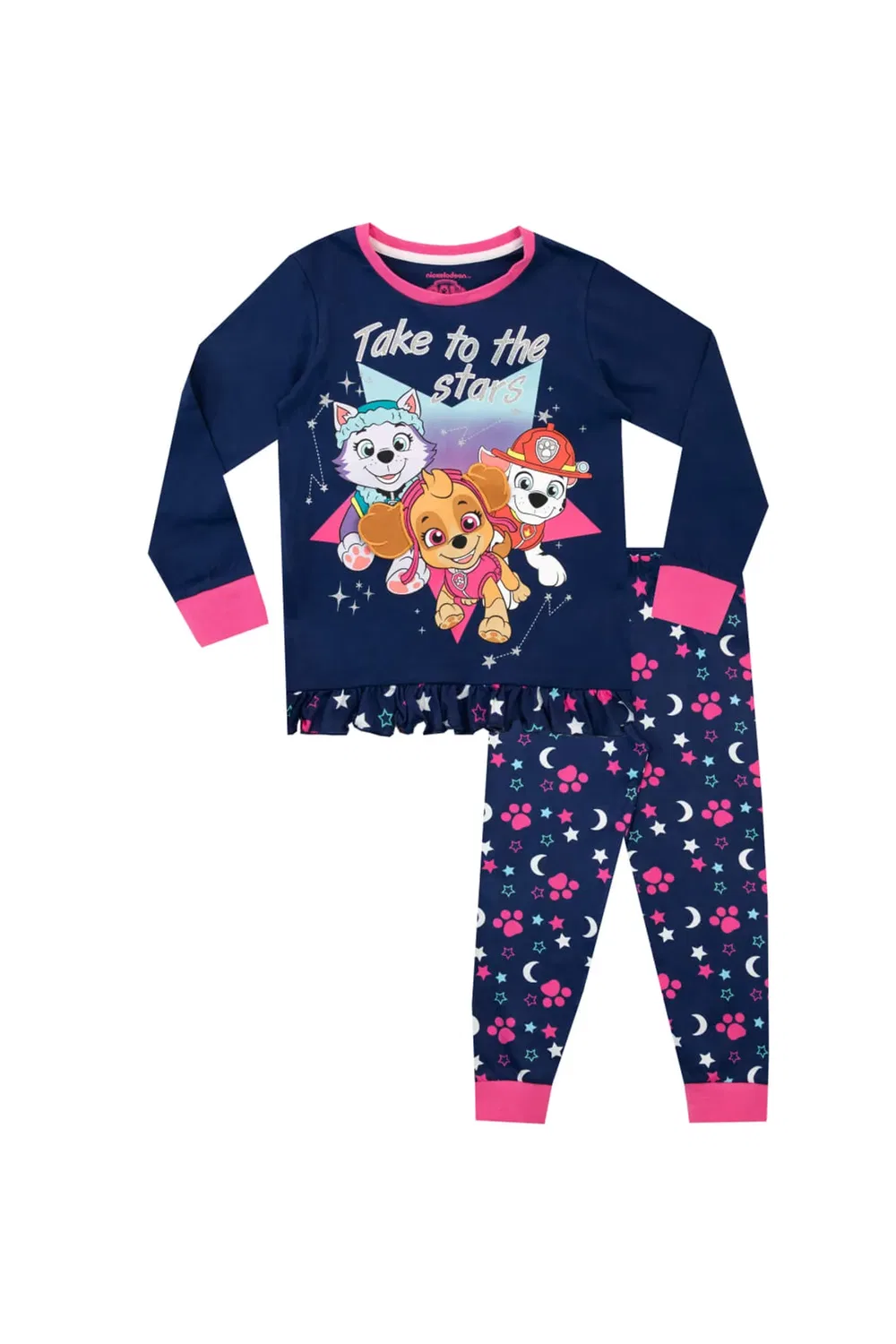 Детская пижама с принтом Take to the Stars Paw Patrol, Blue