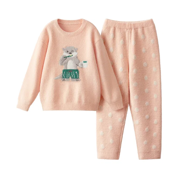 Детский комплект нижнего белья с круглым вырезом BANANA IN, Zhenfen-Otter