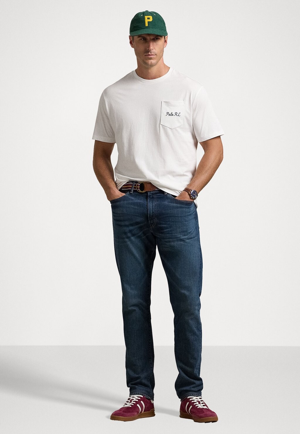 

Принт на футболке POLO BEAR JERSEY T-SHIRT Ralph Lauren, белый