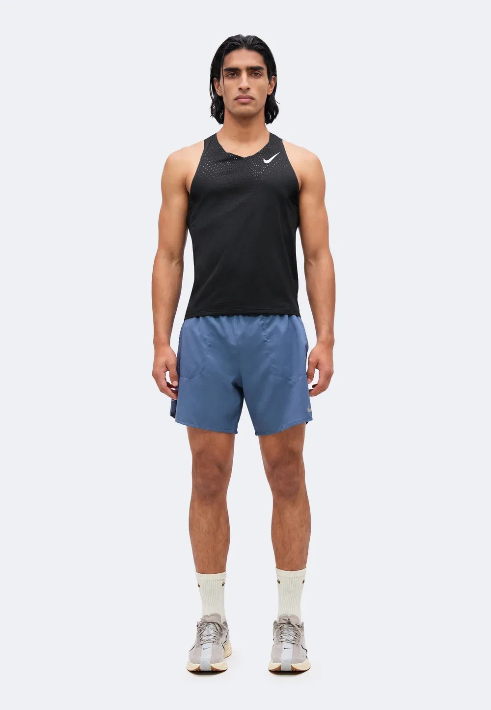 Stride - шорты 2-в-1 Nike Performance, Diffused Blue — фото 2