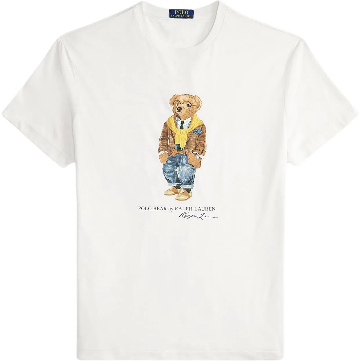 Мужская футболка с коротким рукавом Polo Bear White Polo Ralph Lauren