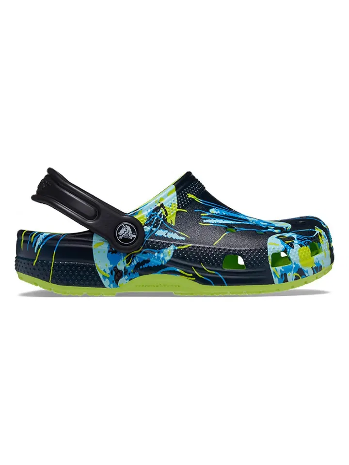 Шлепанцы детские Crocs Meta Scape, черный