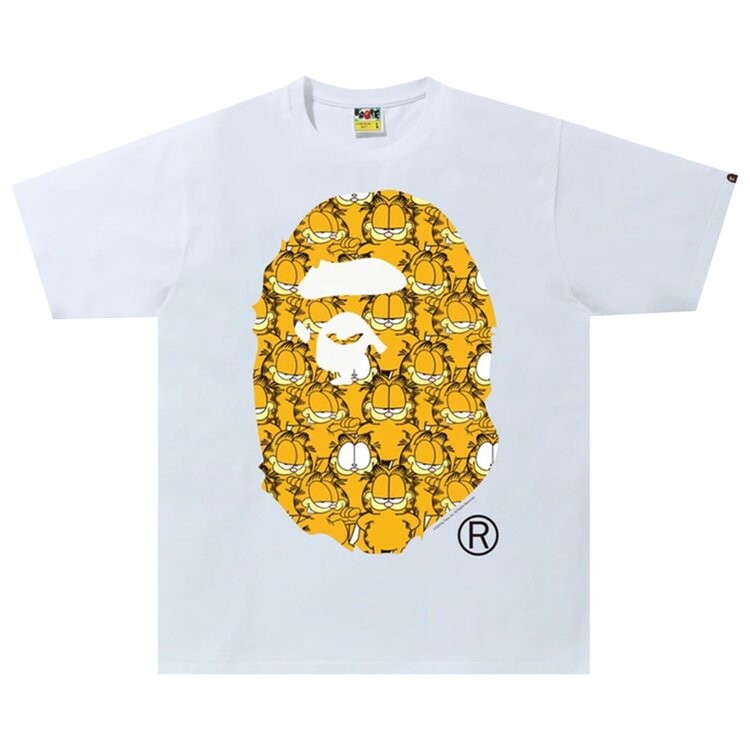 

Футболка BAPE x Garfield #6 Tee 'White', белый