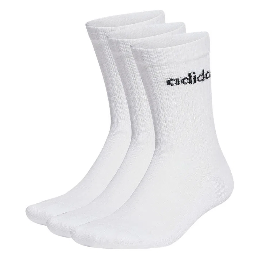 Спортивные носки с принтом Linear Crew Cushioned adidas, Белый — фото 2