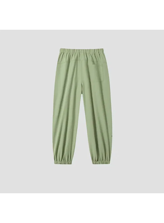 Шорты с четырехсторонней эластичностью, модель Full-Waist Woven, Annil, графитовый зеленый