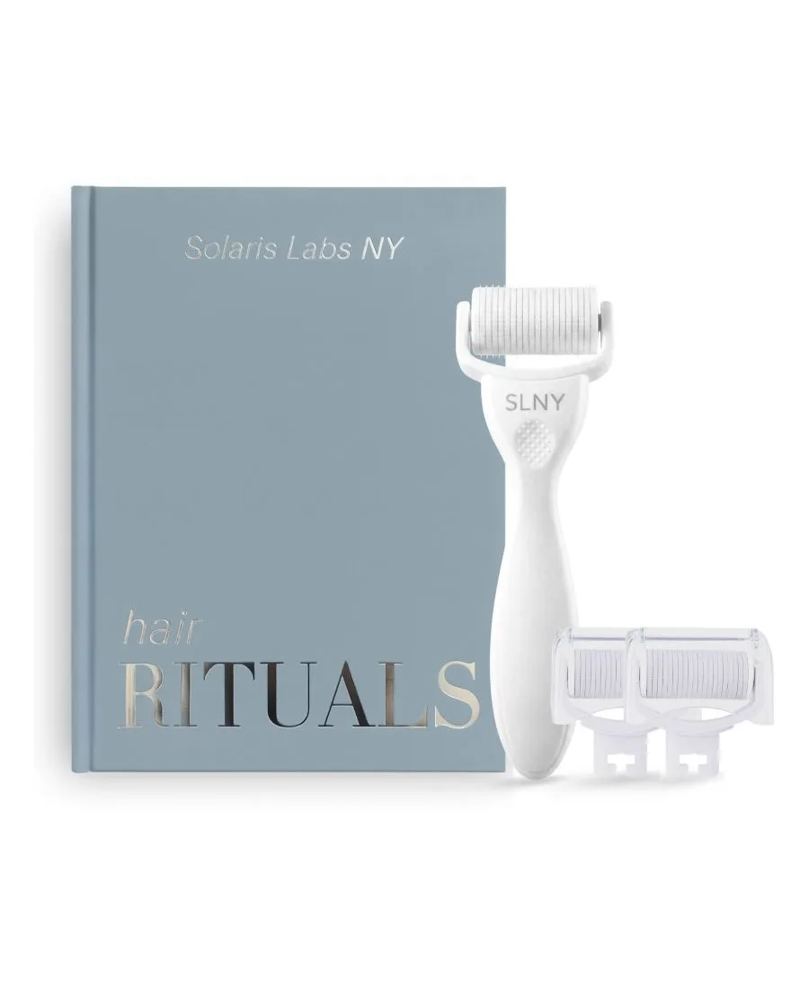 Solaris Laboratories NY Набор для ритуального ухода за кожей головы с дермароллером