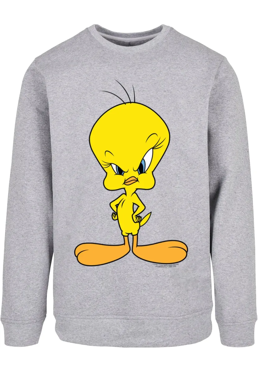 

Свитер с круглым вырезом ABSOLUTE CULT "ABSOLUTE CULT Men's Looney Tunes - Angry Tweety Crewneck", серый
