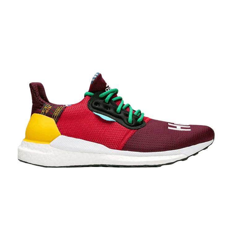 

Кроссовки Pharrell x Solar Hu Glide 'Maroon' Friends and Family, разноцветный
