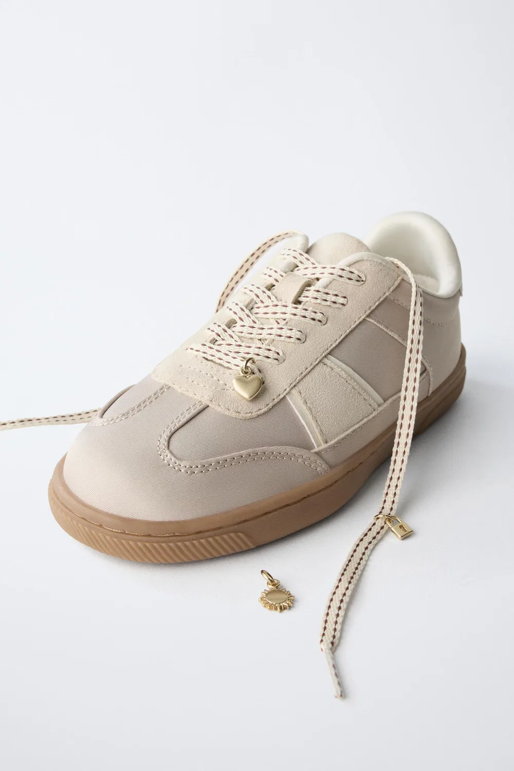Кроссовки CHARM ZARA, Beige — фото 3