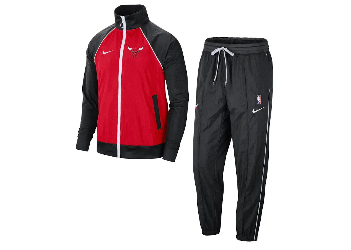 Мужской спортивный костюм с логотипом Tracksuit Nike, Black/Red