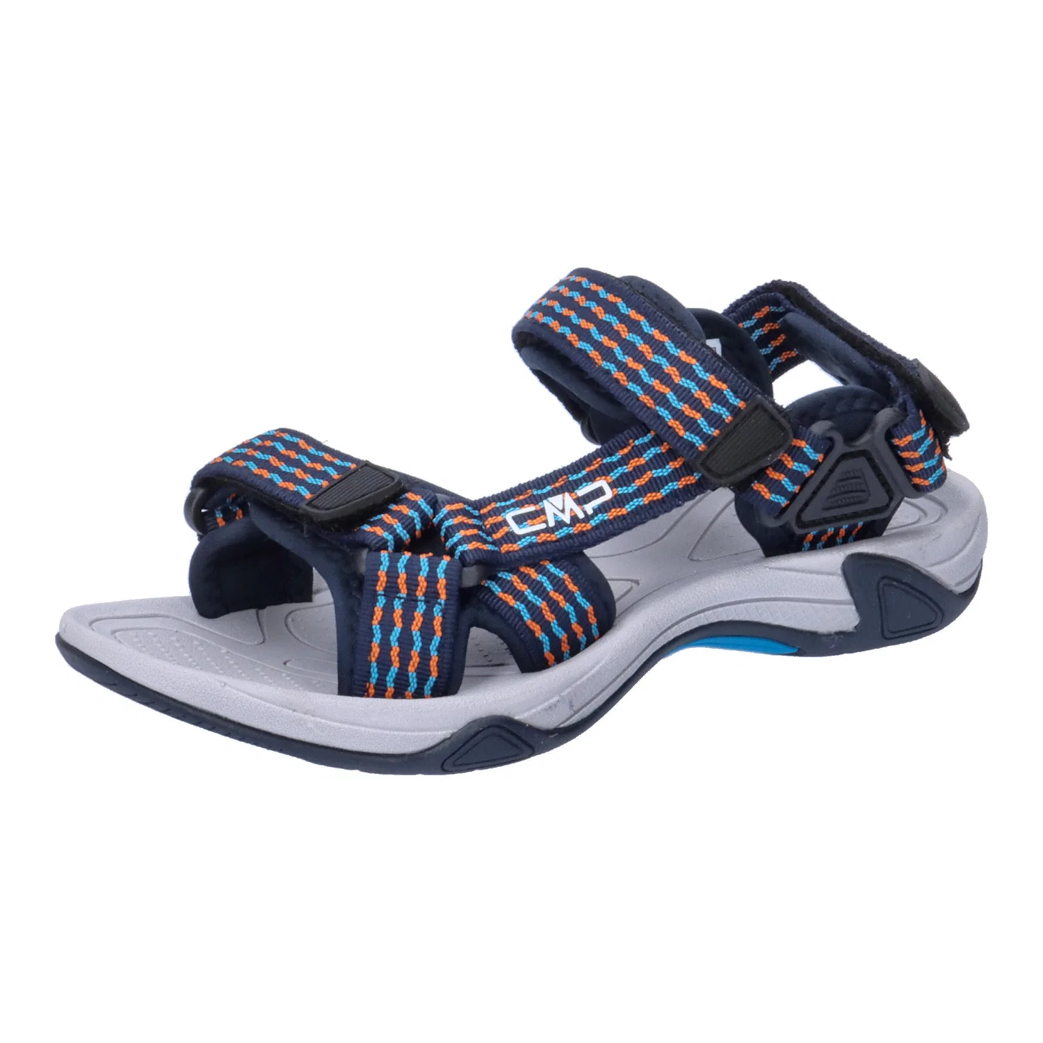 Детские сандалии-кроссовок с системой фиксации CMP Hamal Hiking Sandal, Grau Orange