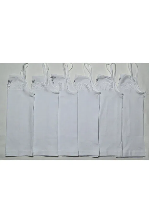 Детский комплект топов для девочек Basics Şenay, White