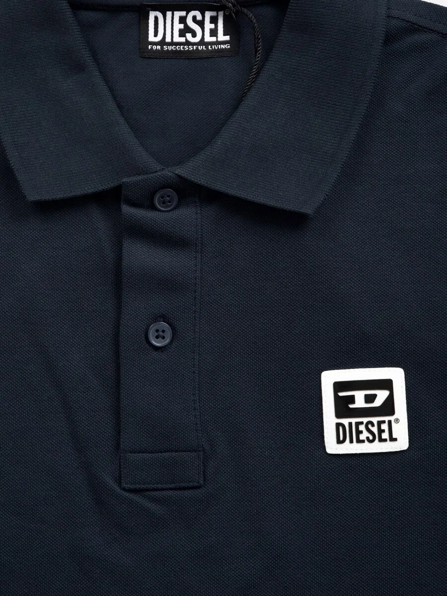 Рубашка DIESEL 'T-SMITH 250104 SLIM' темно-синего цвета — фото 2
