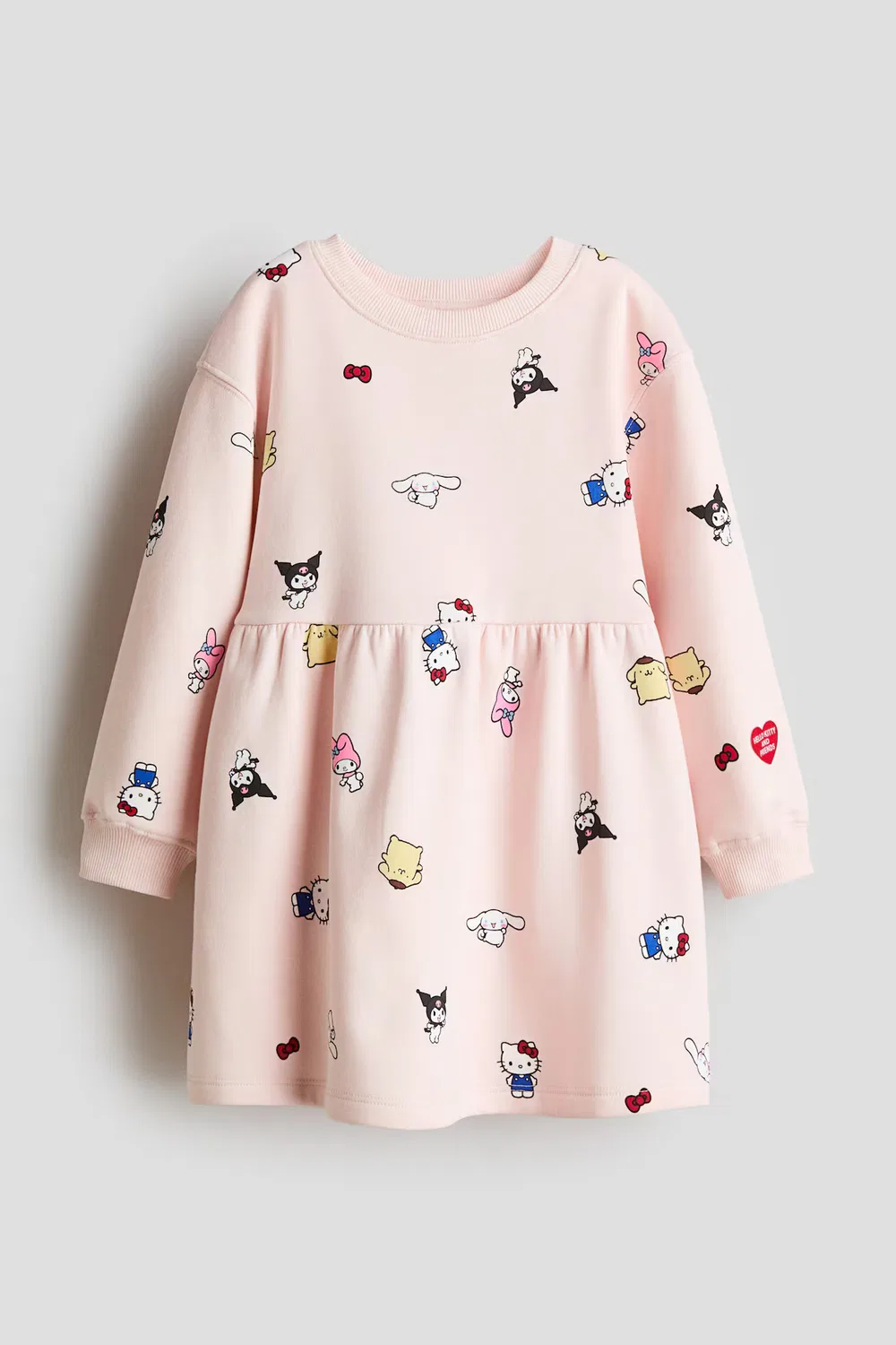 Спортивное платье с принтом H&M, Hellrosa/Sanrio