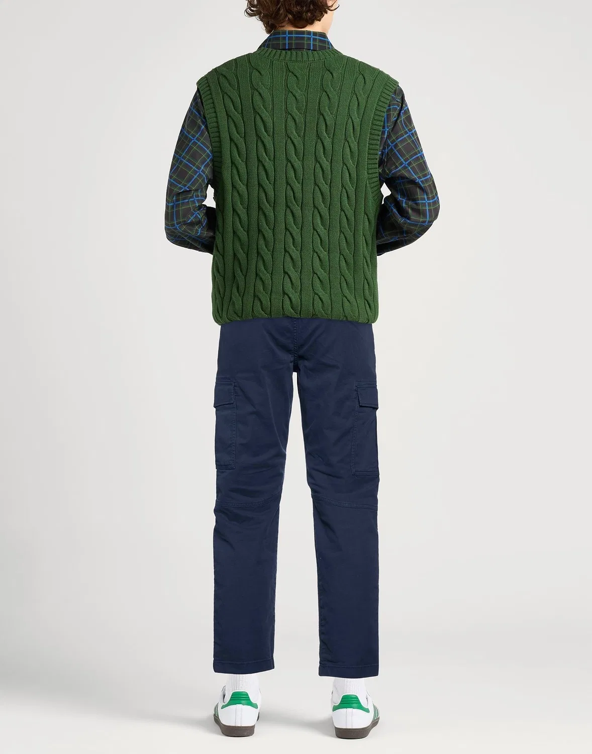Мужские карго-брюки хлопковые Tommy Hilfiger, темно‑синий — фото 3