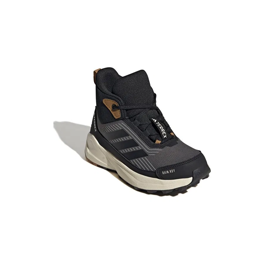 Детские кроссовки для активного отдыха Terrex Trailmaker 2 Mid Cp K adidas, Серый — фото 3