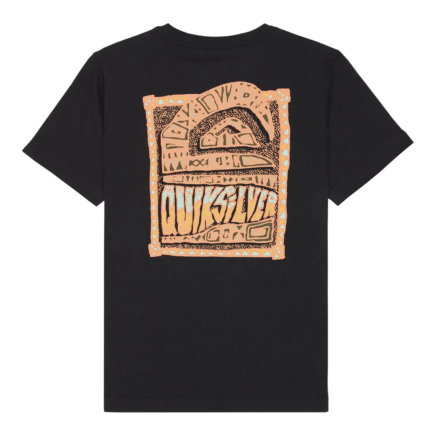 Детская футболка с коротким рукавом Heritage Quiksilver, Черный — фото 2