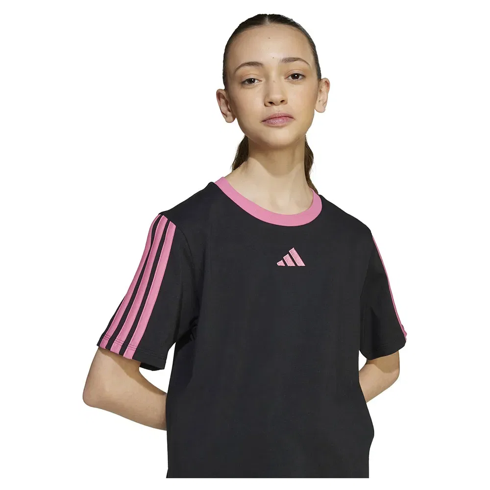 Футболка с коротким рукавом Essentials Adidas, черный — фото 4