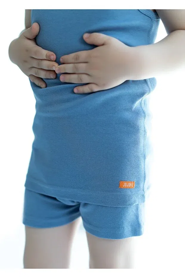 Детские боксеры для мальчиков хлопковые 3 шт Jo&Juke, Blue