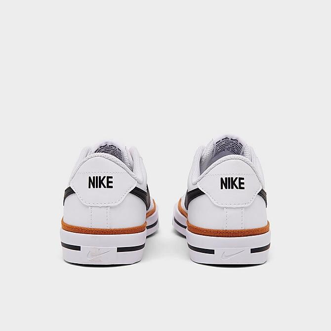 Детские кроссовки Nike Court Legacy, бело-красный — фото 4