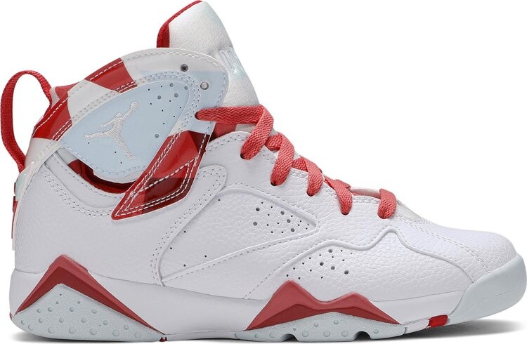 

Кроссовки Air Jordan 7 Retro GS Topaz Mist, белый