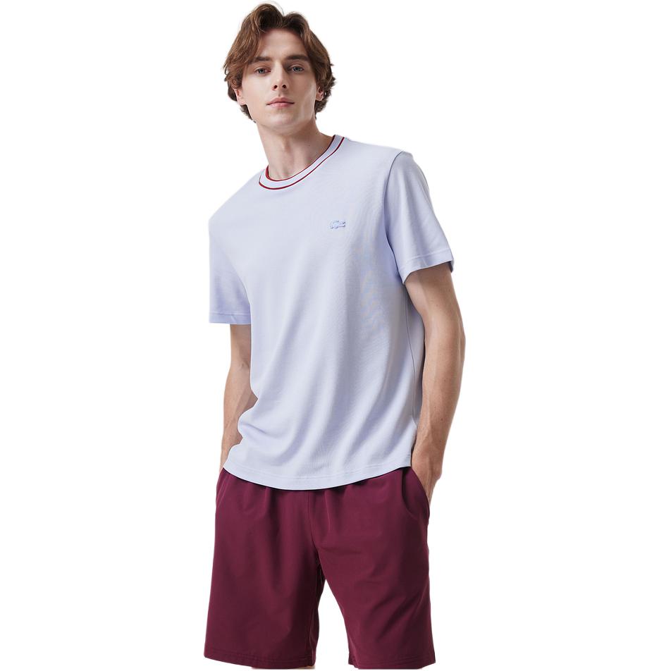 Футболка LACOSTE Unisex Baby Blue, нежно-голубая — фото 4