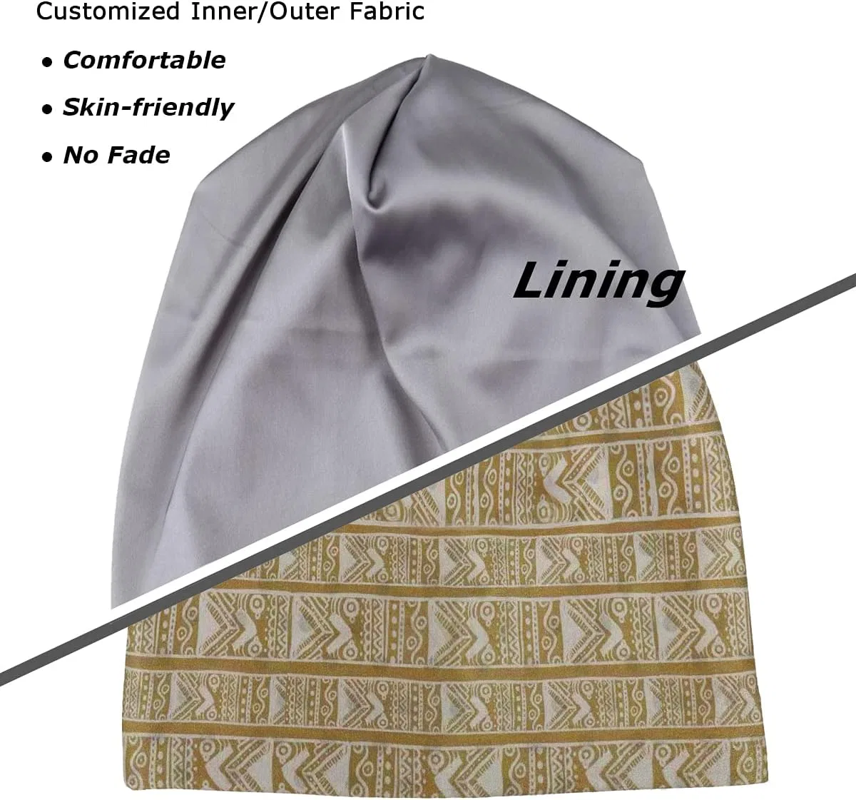 Шапочка для душа Satin Sleep Cap, Heerf, Brown — фото 3