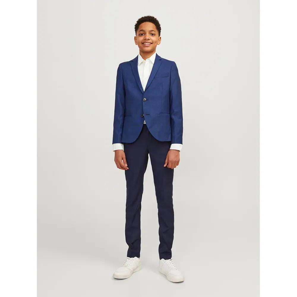 Рубашка с длинным рукавом Elinen Blend Jack & Jones, белый — фото 4