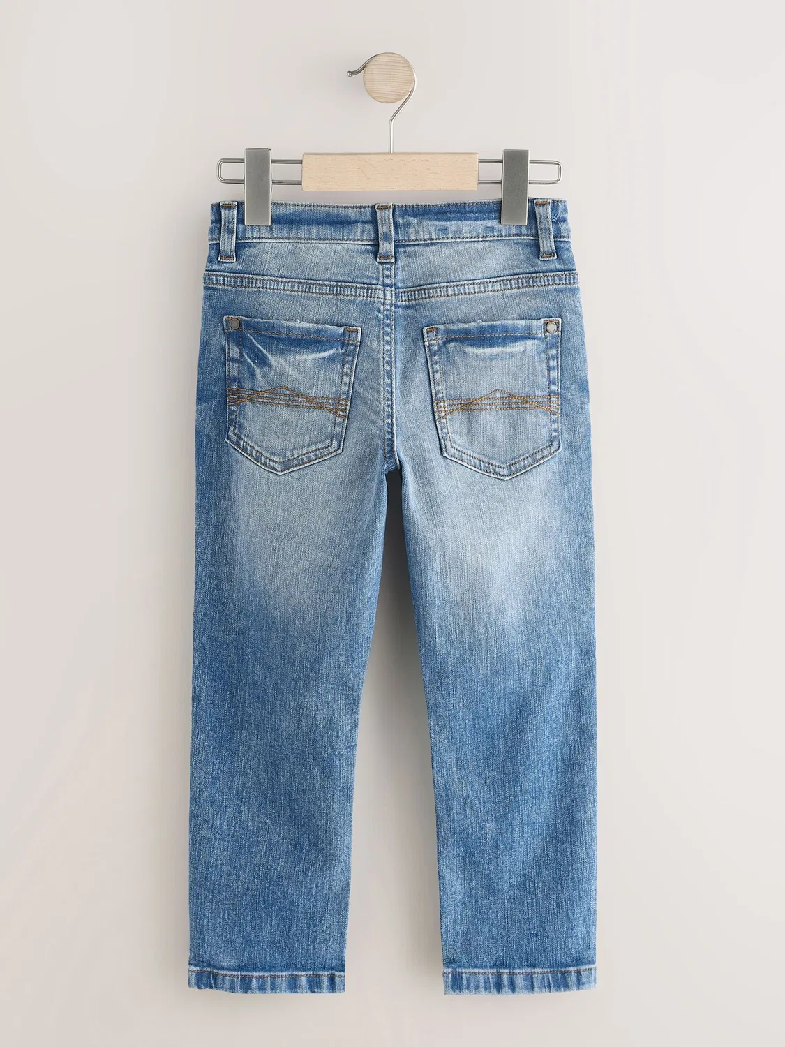 Джинсы Regular Fit Stretch Next, Mid Blue — фото 2