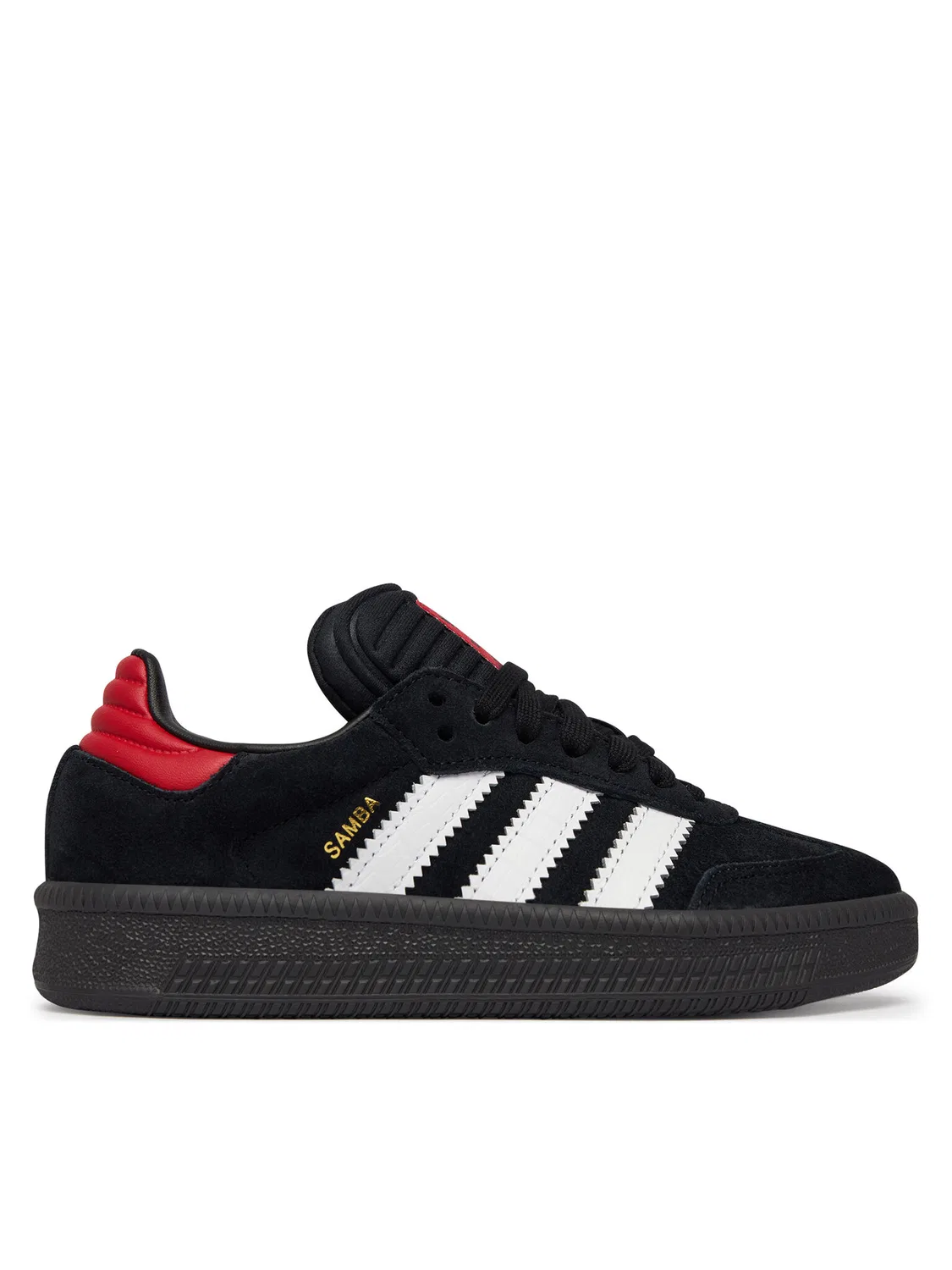 Кроссовки для мальчика Samba Xlg Adidas, черный