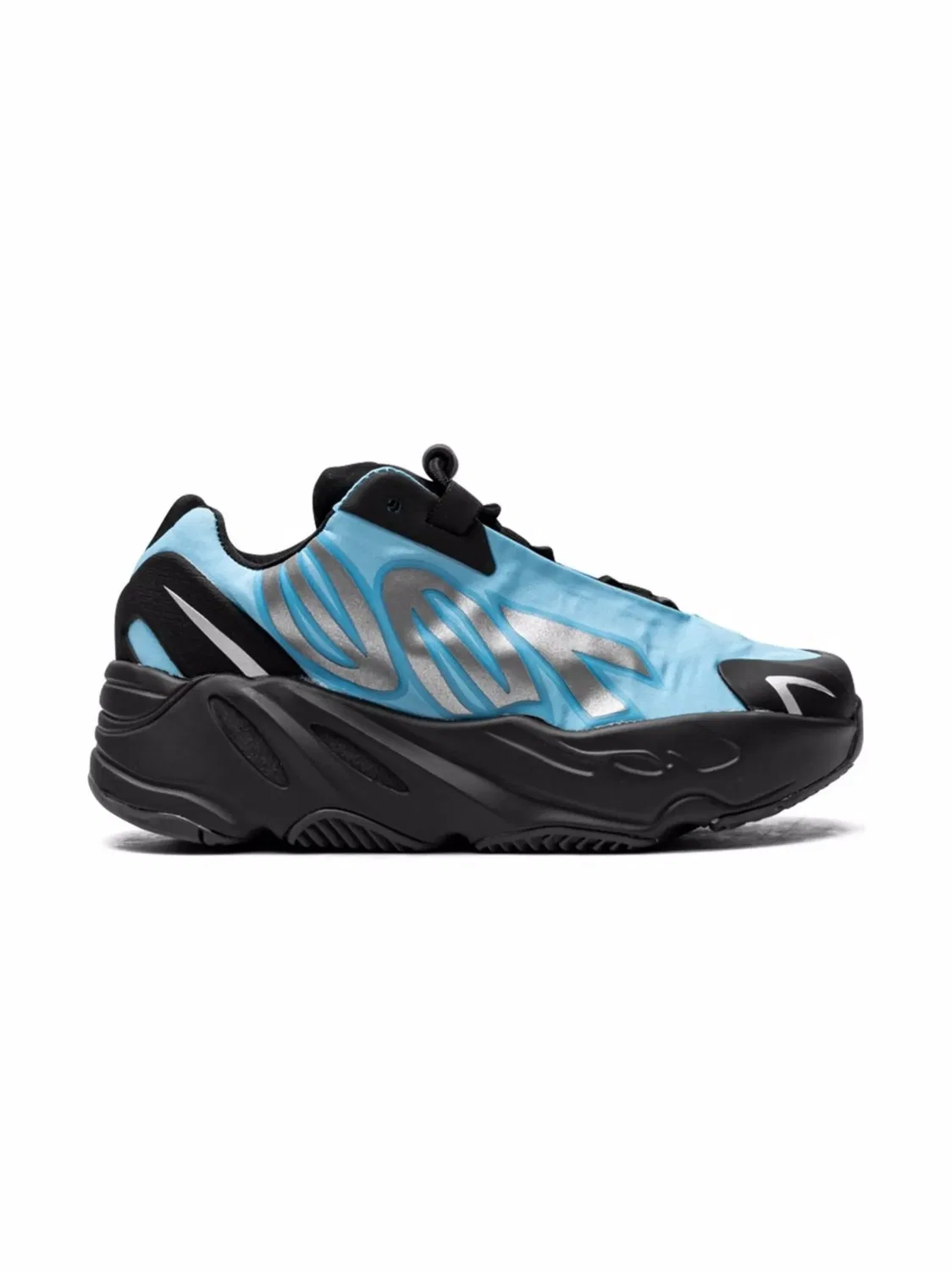 Кроссовки Yeezy Boost 700 MNVN Bright Cyan Adidas, синий — фото 2