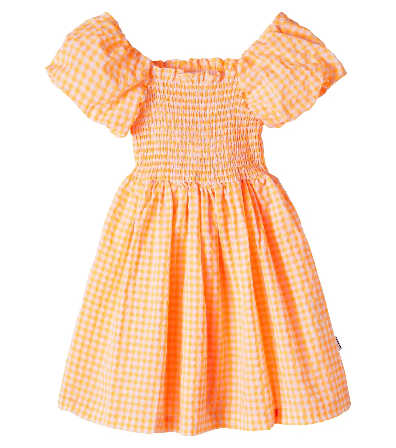 Платье в клетку Cherisla Molo, Orange Check