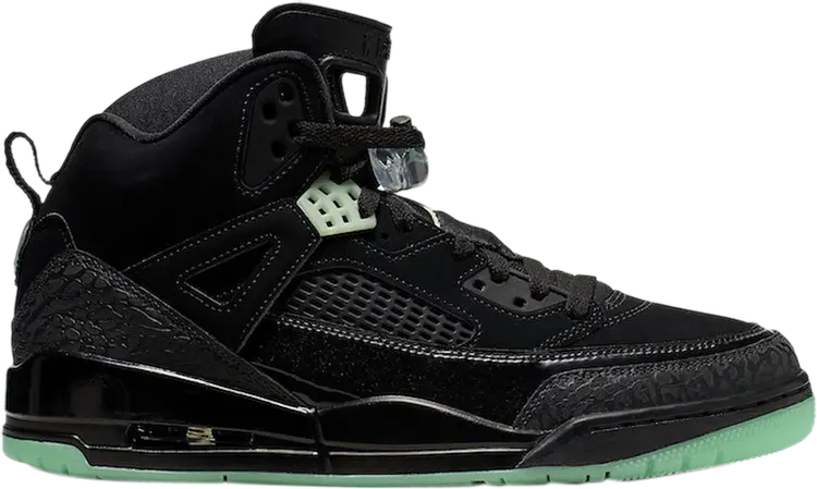 

Кроссовки Jordan Spizike Green Glow, черный