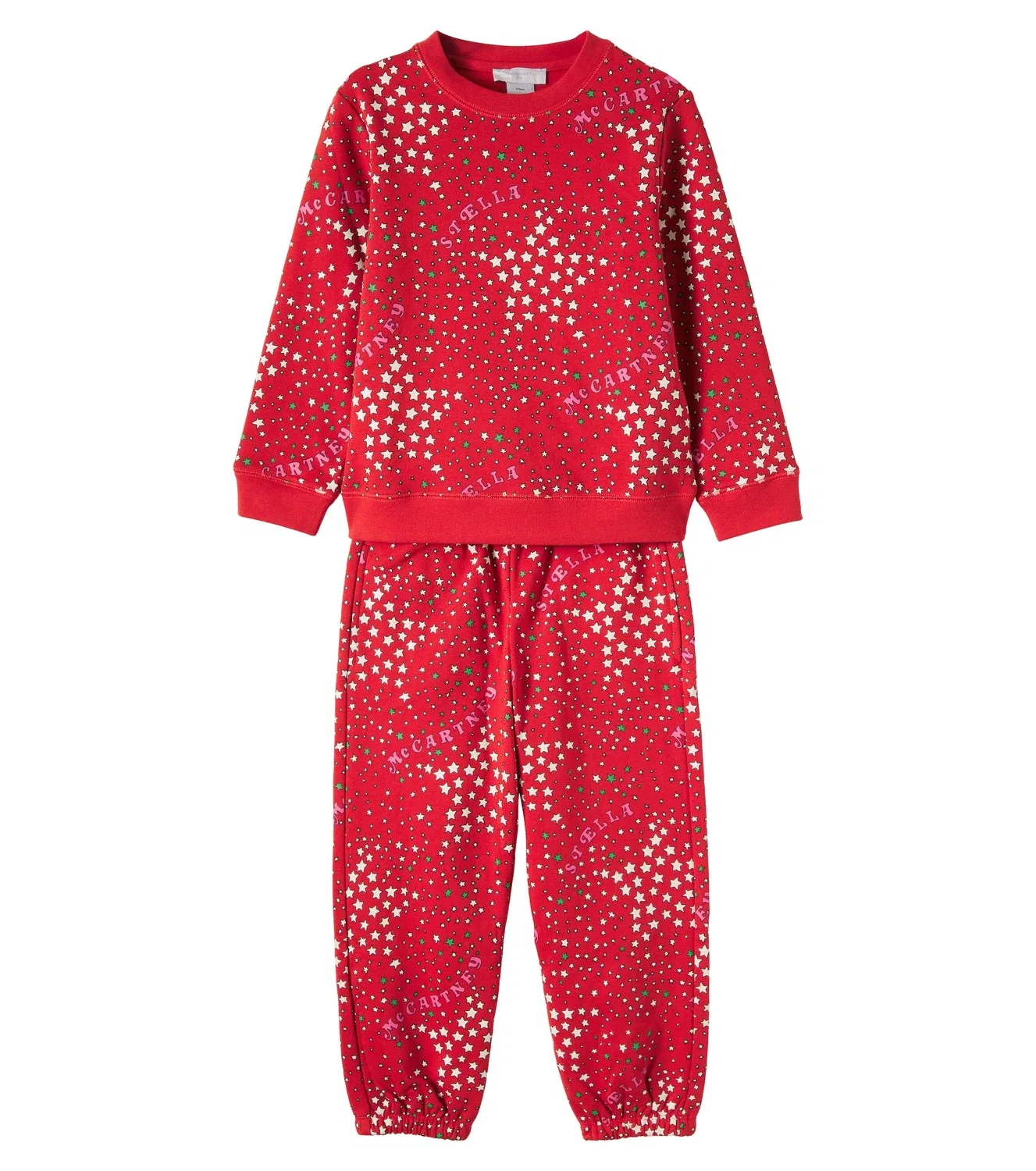 Комплект из двух предметов с принтом Stella Mccartney Kids, красный