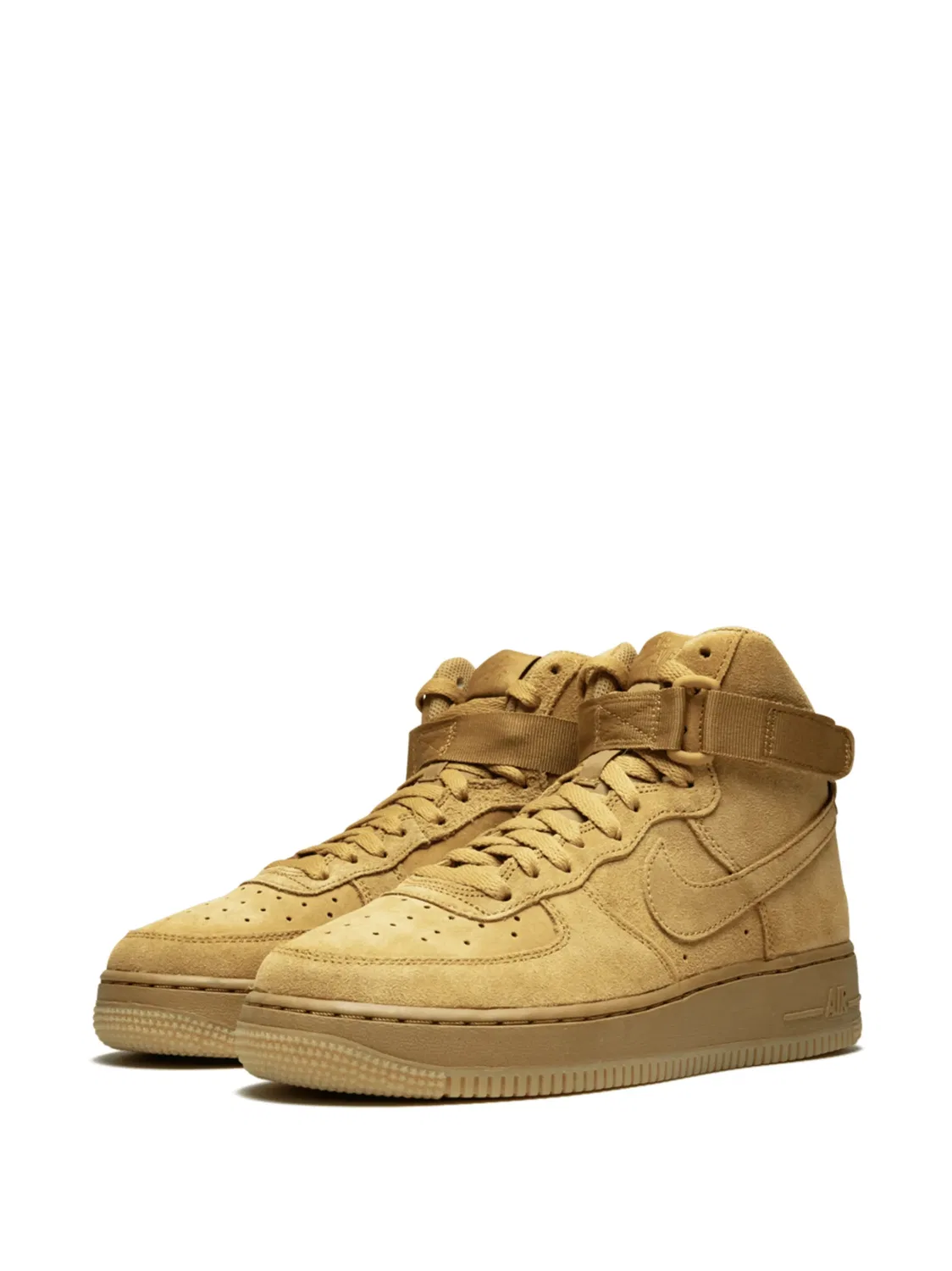 Кроссовки Air Force 1 High LV8 (GS) Nike Kids, коричневый — фото 2