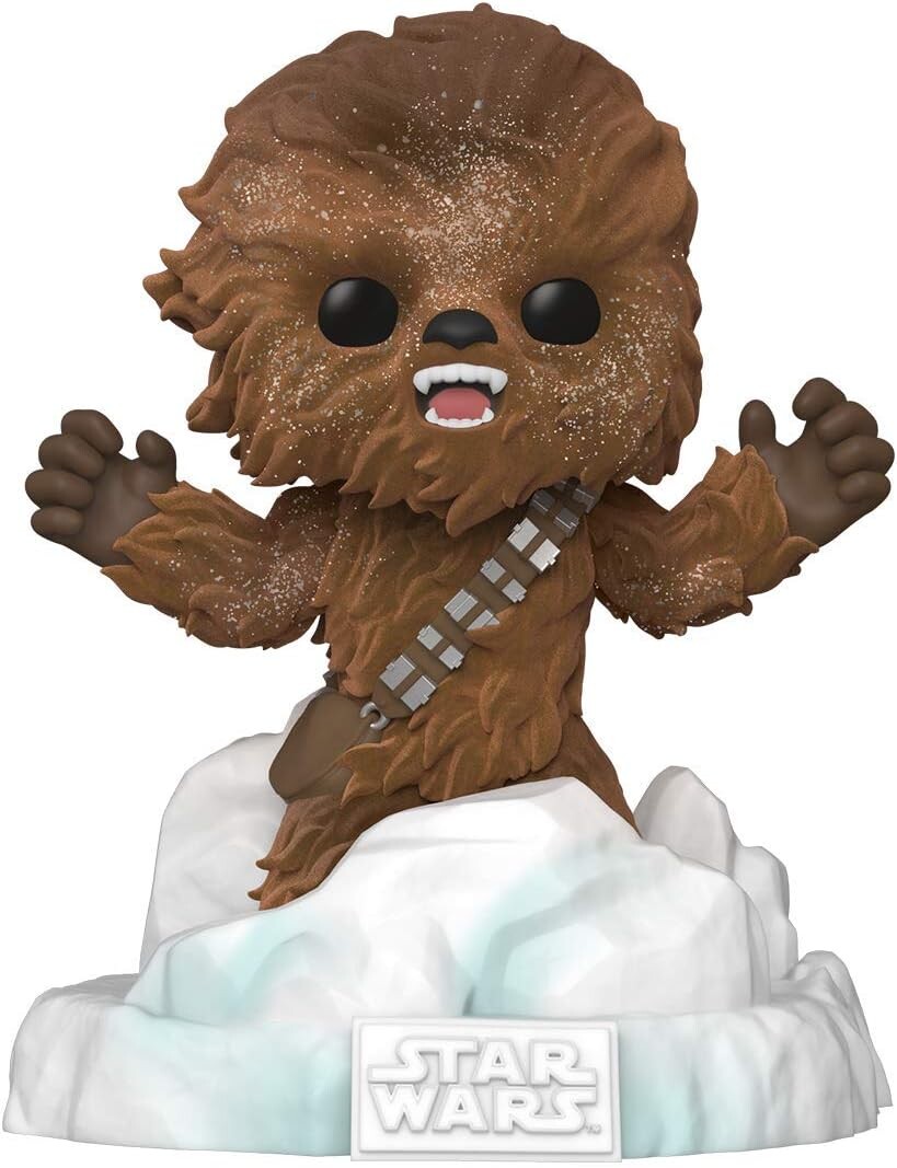 Фигурка Funko POP! Deluxe Star Wars: Battle at Echo Base Series Chewbacca (Flocked) — фото 2