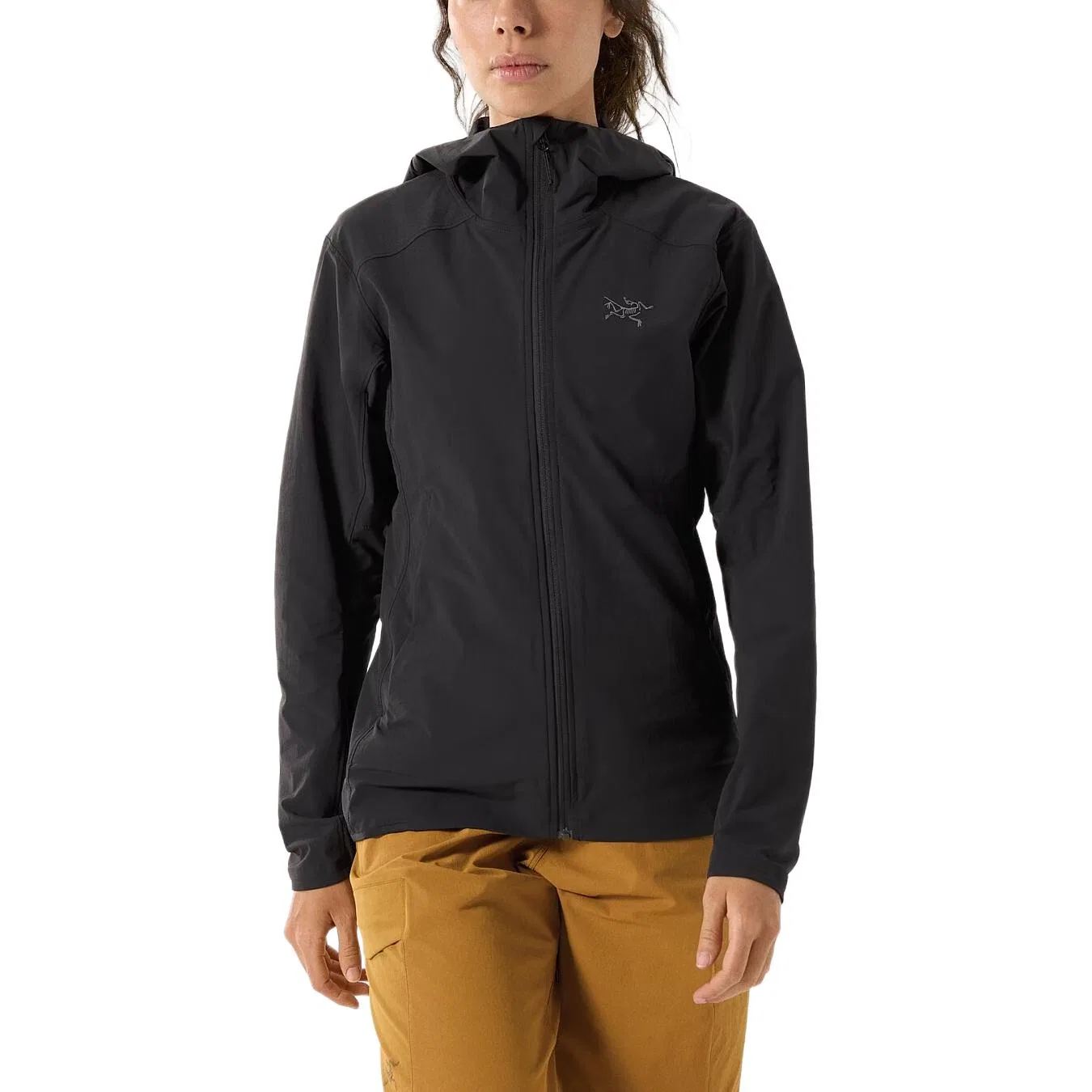 Женская куртка-софтшелл с длинным рукавом Gamma Lightweight Arcteryx, Sprout Green/Shincha — фото 4